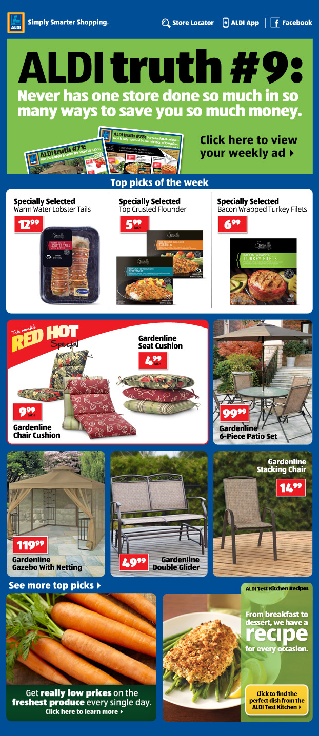 Aldi grocery coupons