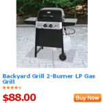 Backyard grill