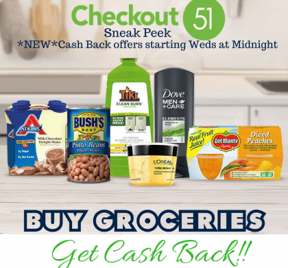This weeks new Checkout 51 offers – save on Dove Men Care, Sargento, Quaker, Zantac and more! !!