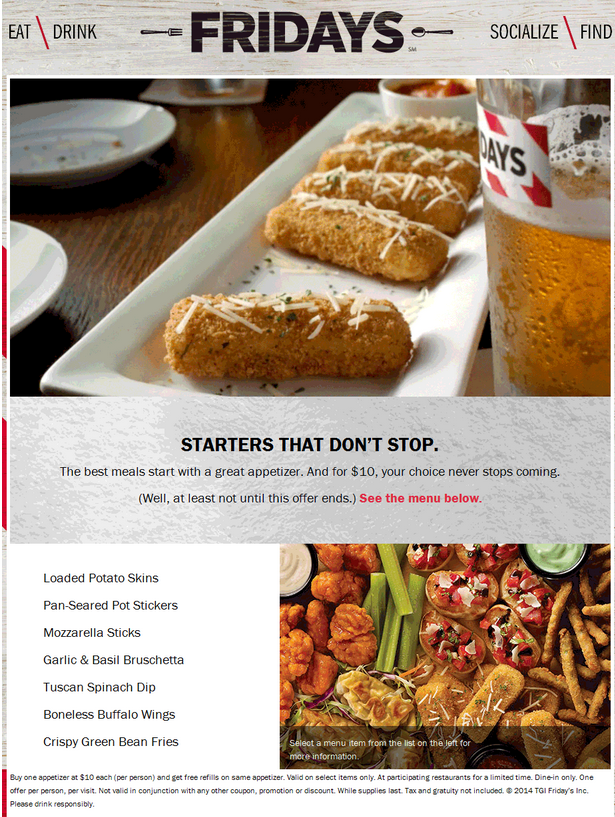 Steak out coupons