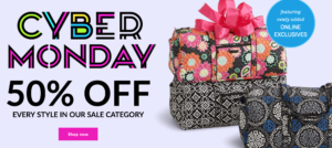Vera Bradley Cyber MOnday