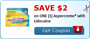Aspercreme coupons