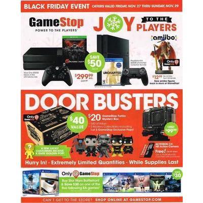 GameStop Black Friday Deals 2015 are here!
