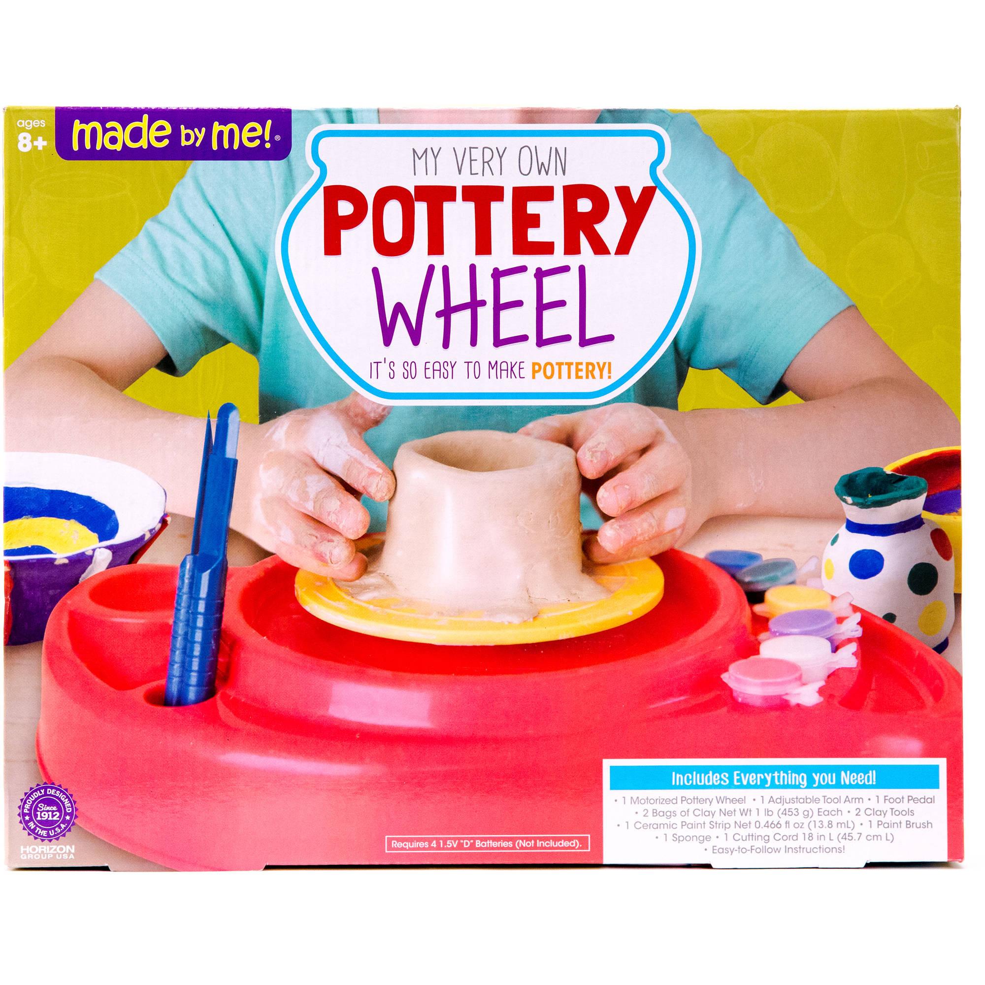 Walmart Made By Me Electric Pottery Wheel & Clay Sculpting Kit Only