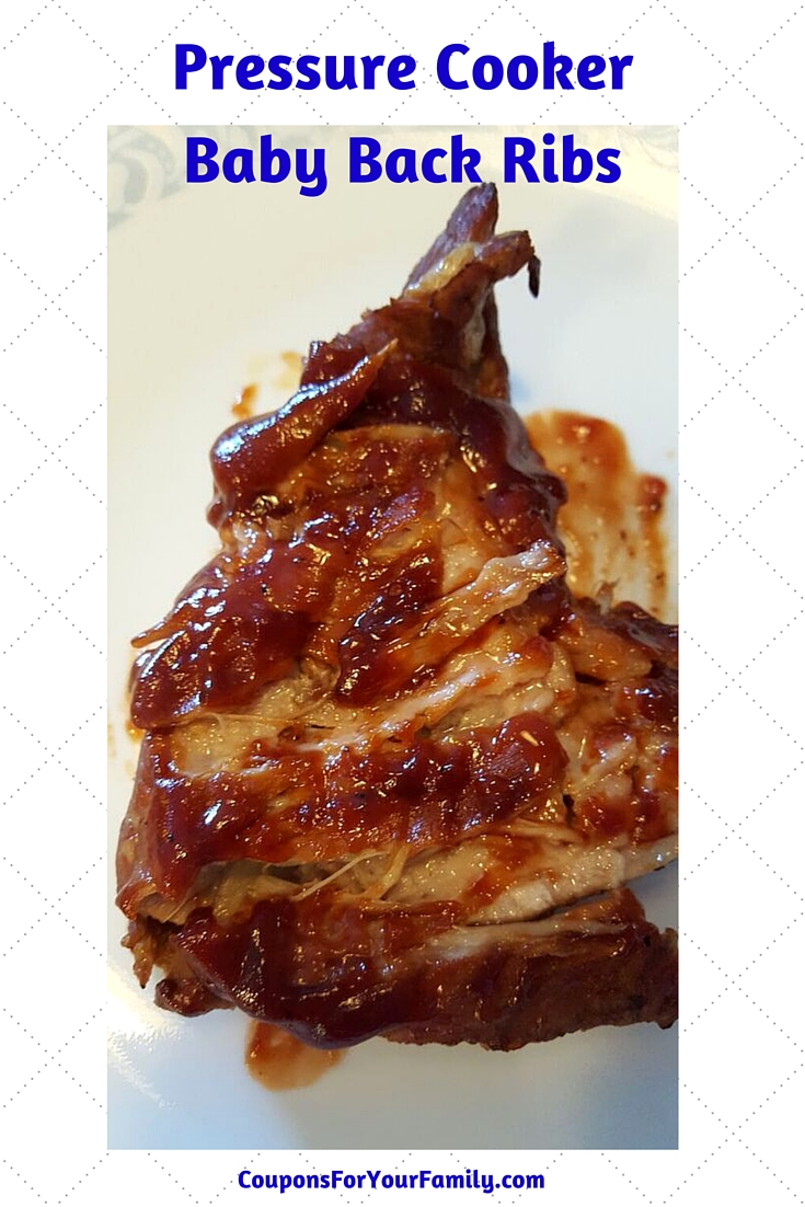Pressure Cooker Baby Back Ribs Coupons For Your Family