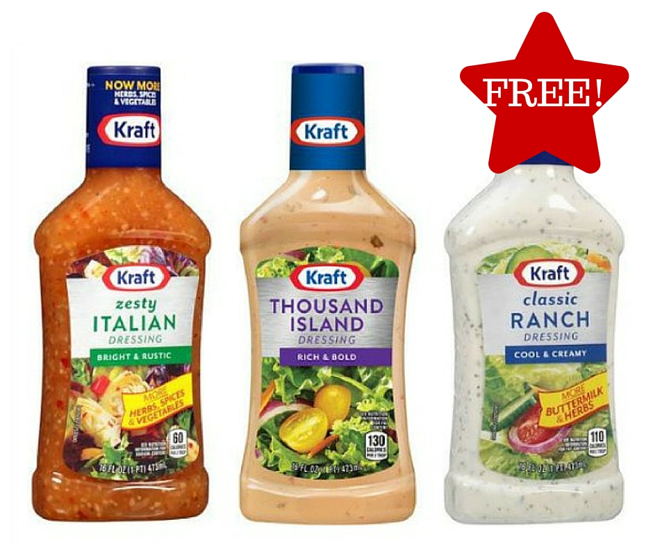 FREE Kraft Salad Dressing