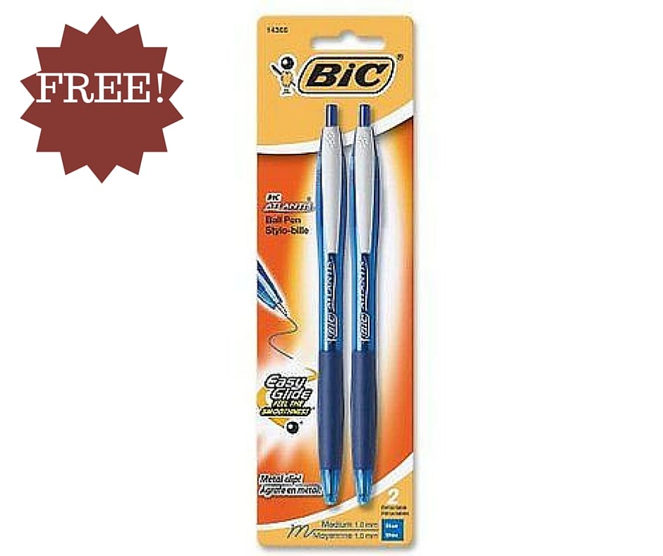 Bic pen coupons