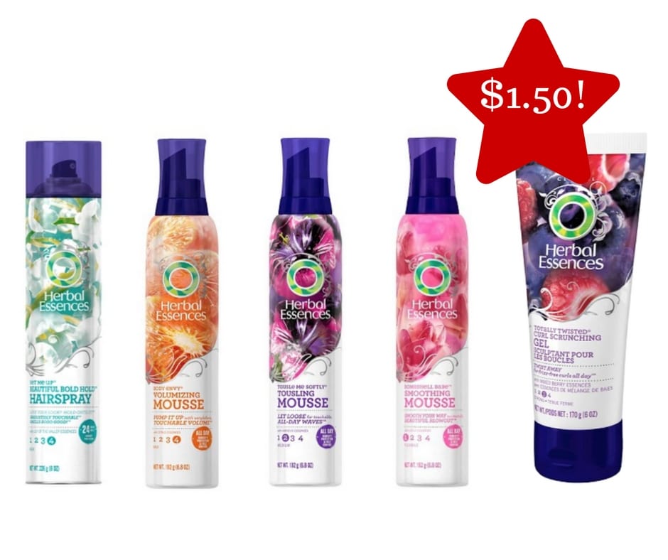 Clairol Herbal Essences Styling Products Only 1.50