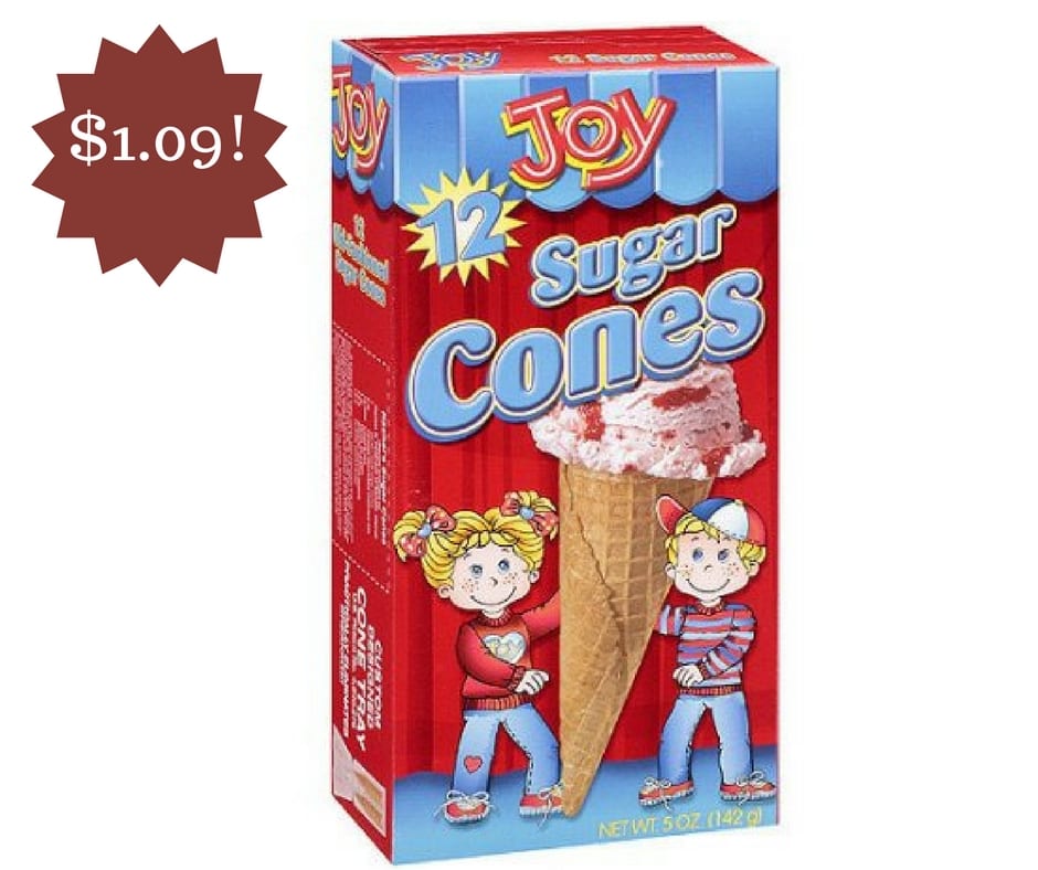 Wegmans Joy Sugar Cones Only 1.09