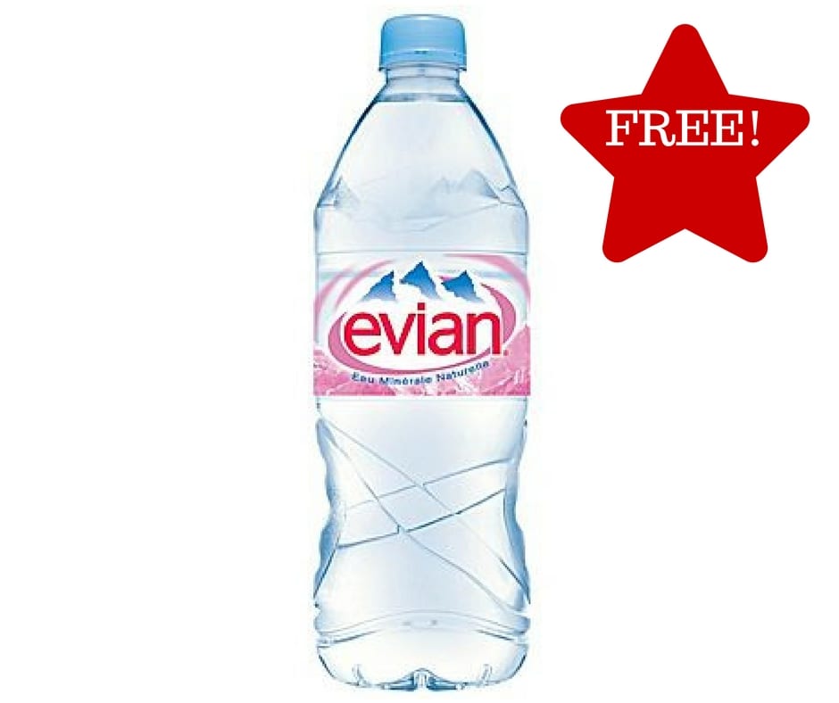 Tops FREE Evian Spring Water