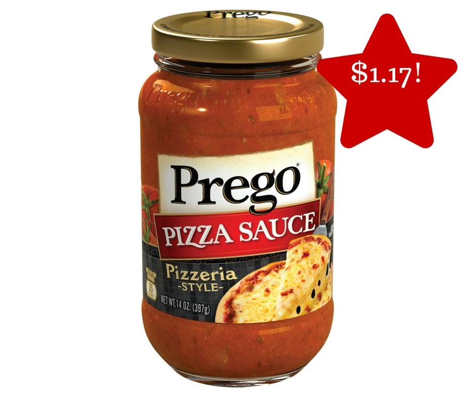 Tops Prego Pizza Sauce Only 1.17