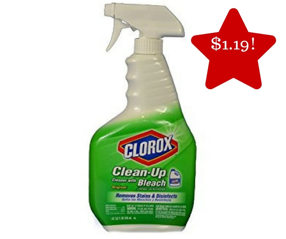 Tops Clorox Cleanup Spray Only 1.19