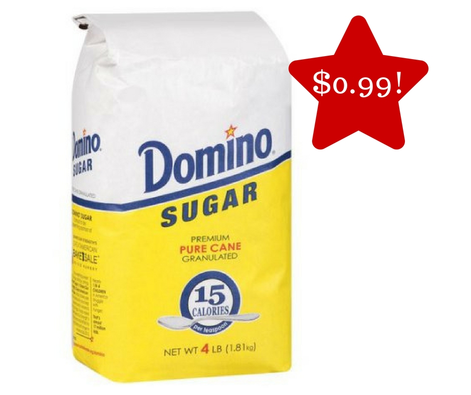 Tops: Domino Granulated Sugar Only $0.99