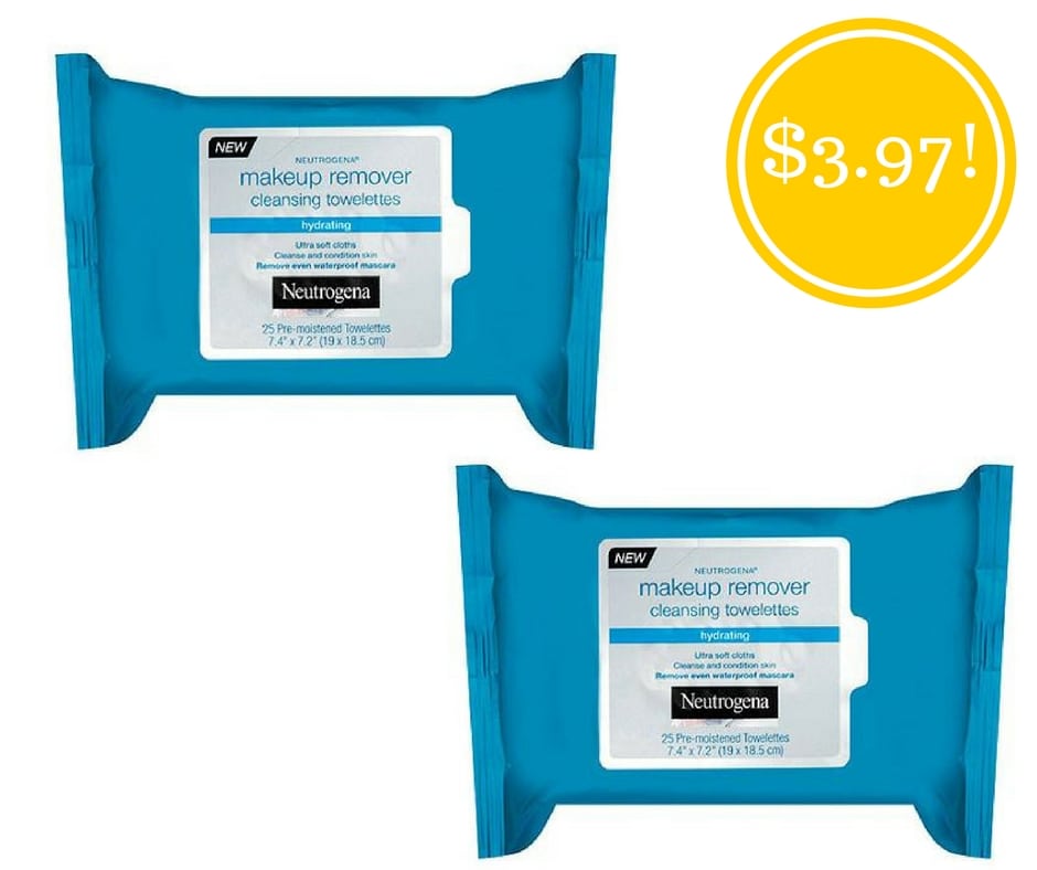 Walmart: Neutrogena Makeup Remover Wipes Just $3.97 |