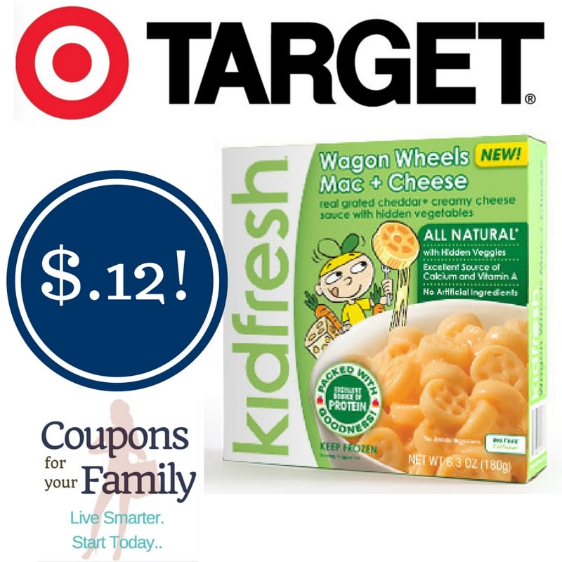 Target Kidfresh Frozen Meals Only 0.12