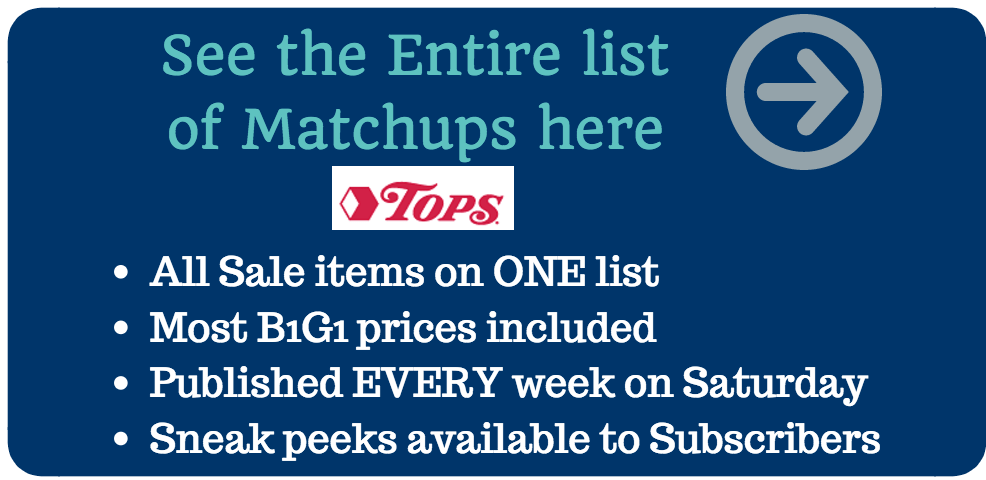 Tops Coupon Matchups
