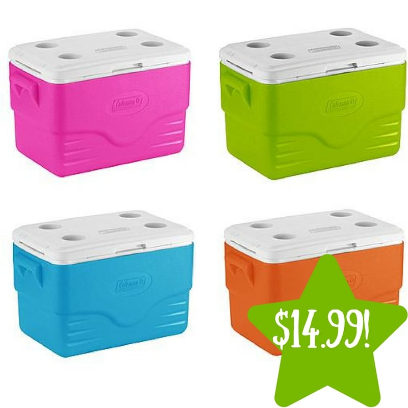 Kmart Coleman 36 Quart Performance Cooler Only 14.99 (Reg. 27)