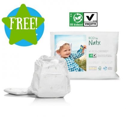 FREE Certified ECO Nappy Samples