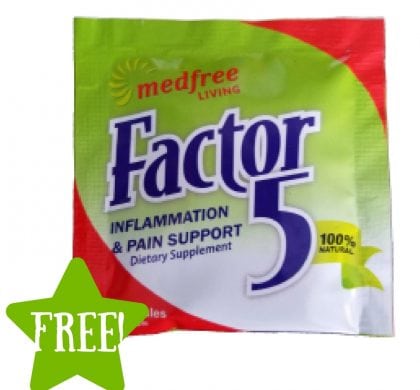 FREE Medfree Living Factor 5 Sample