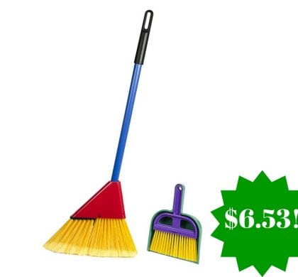 Amazon: Schylling Little Helper Broom Set Only $6.53