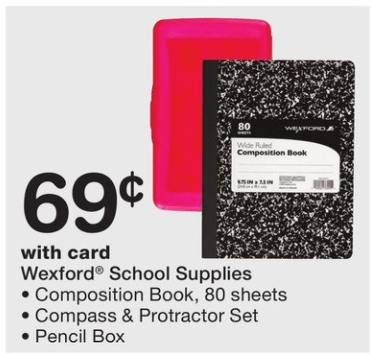 Walgreens BAck to School Deals