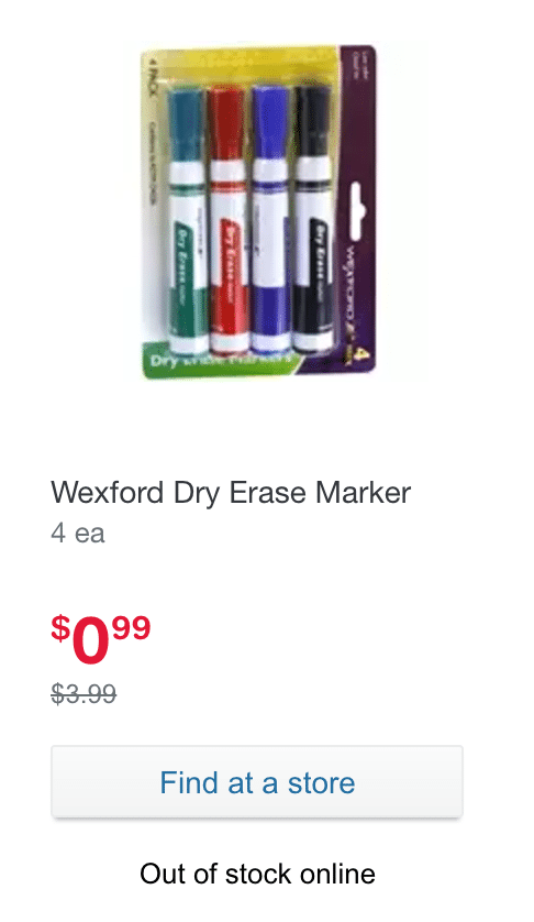 Walgreens BAck to School Deals