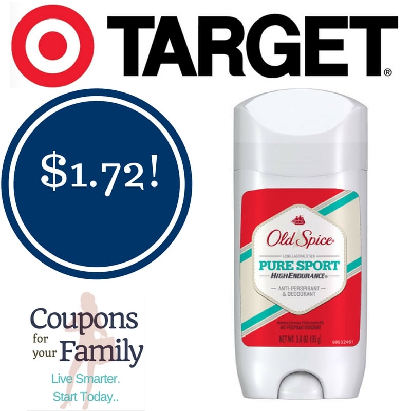 Target coupons old spice