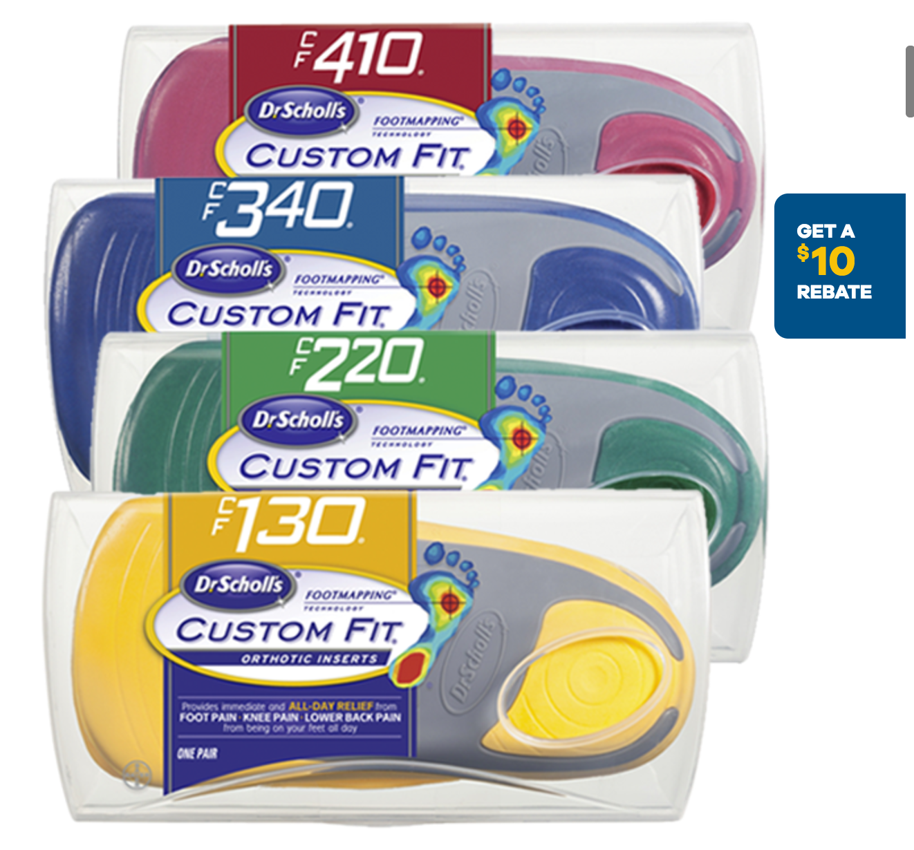 Get Dr Scholls Custom Fit Foot Inserts For Only 29 96 Reg 49 96 At 