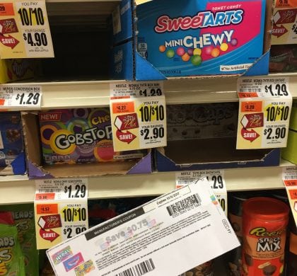 Nestle Candy Boxes only $.25 at Tops!!