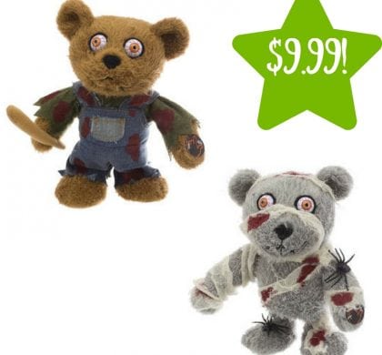 Kmart: 8.5″ Halloween Singing And Walking Teddy Only $9.99 (Reg. $20, Today Only)
