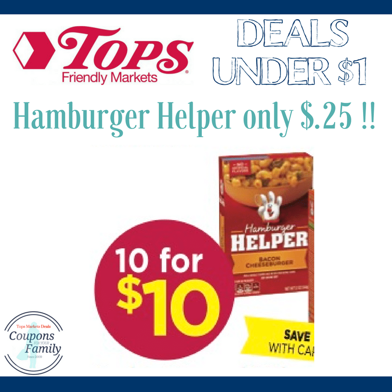 Tops Markets Coupon Matchup Hamburger Helper Only 25 tops-markets-coupon-matchup-hamburger-helper-only-25