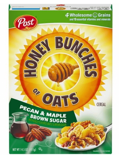 Coupon for post cereal 2018