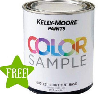 FREE Quart of Kelly-Moore Paint