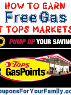 Earn Free Gas at Tops MArkets