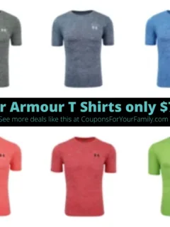 Under Armour T Shirts Coupon code