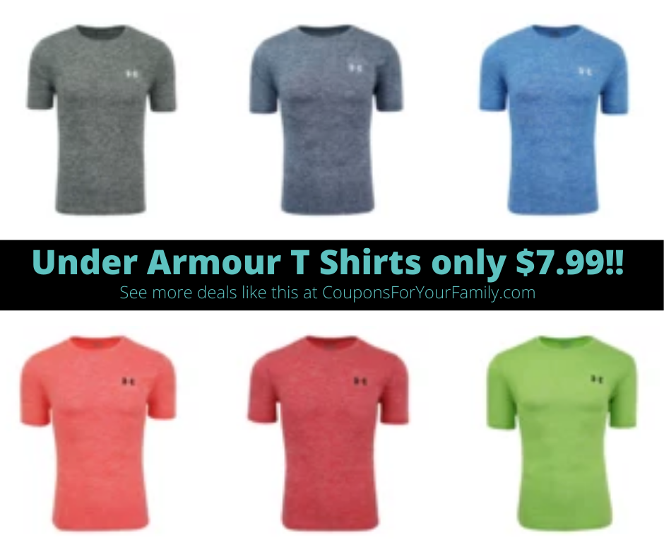 Under Armour T Shirts Coupon code