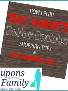 Tops Dollar Doublers shopping trips