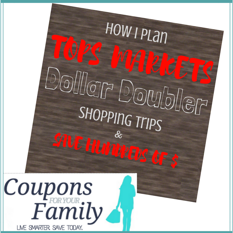 Tops Dollar Doubler shopping trips