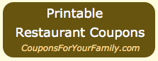 Restaurant Coupons