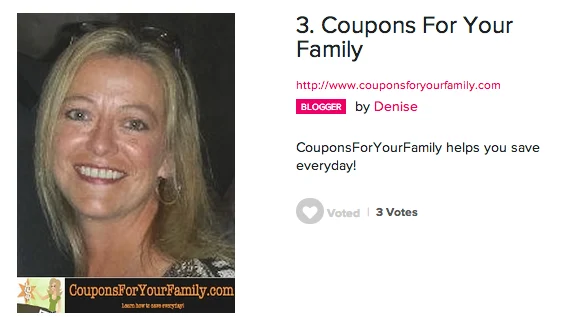 Top 25 Couponing Moms