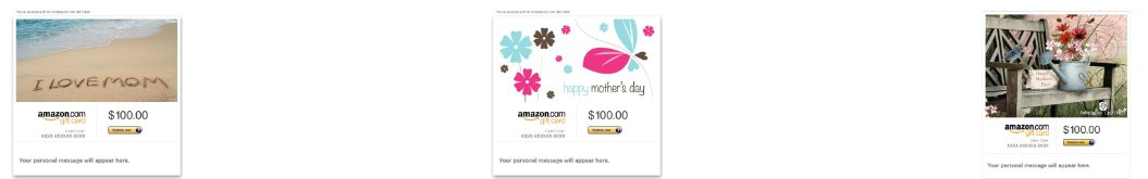 Email instant Gift Card