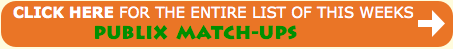 Publix Coupon Matchups