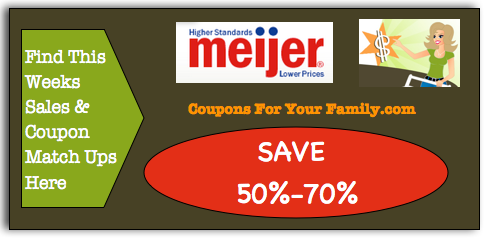 Meijer Coupon Matchups