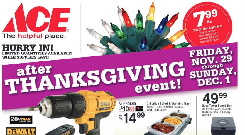 Ace Hardware Black Friday Deals