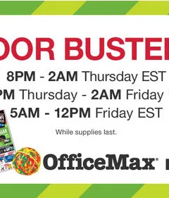 Office Max Doorbusters