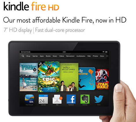 Kindle Fire 7in tablet