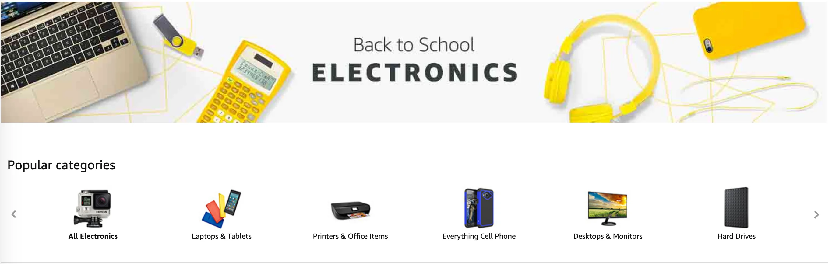 Back to School Electronics