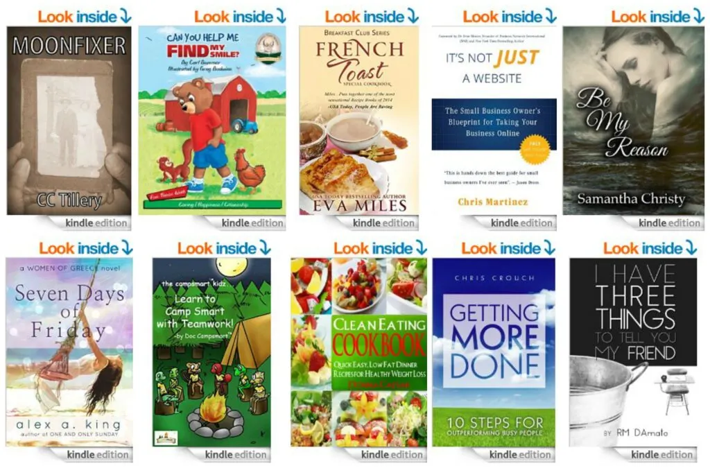 10 Free Kindle Books 8-9-14