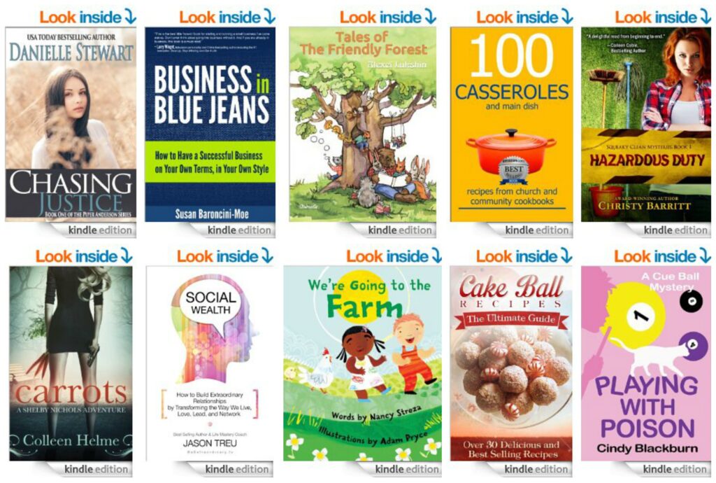 10 Free Kindle Books 9-10-14