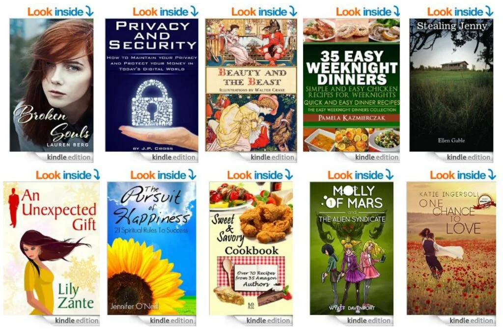 10 Free Kindle Books 9-12-14